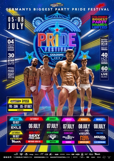 Sexy Pride Festival Cologne 2019 Colognepride 2019